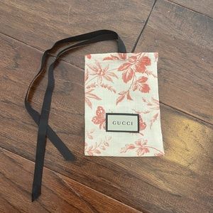 Gucci Canvas Tie Shut Bag